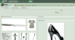 Desktop Screenshot of kluwe.deviantart.com