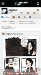 Mobile Screenshot of migime.deviantart.com