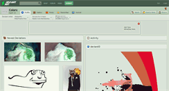 Desktop Screenshot of colorx.deviantart.com