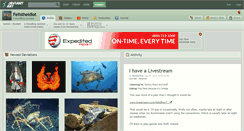 Desktop Screenshot of felistheidiot.deviantart.com