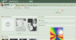 Desktop Screenshot of carringd.deviantart.com
