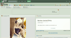 Desktop Screenshot of filkung.deviantart.com