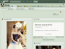 Tablet Screenshot of filkung.deviantart.com