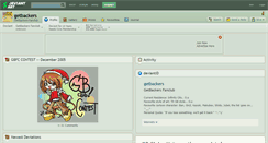 Desktop Screenshot of getbackers.deviantart.com