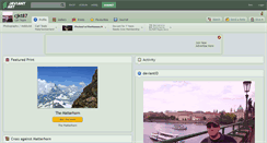 Desktop Screenshot of cjkt87.deviantart.com