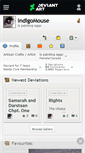 Mobile Screenshot of indigomouse.deviantart.com