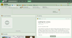 Desktop Screenshot of ferther.deviantart.com