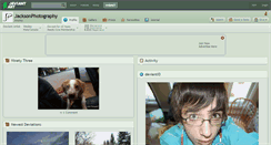 Desktop Screenshot of jacksonphotography.deviantart.com