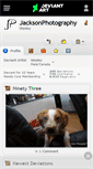 Mobile Screenshot of jacksonphotography.deviantart.com