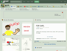 Tablet Screenshot of fgrt30.deviantart.com