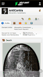 Mobile Screenshot of anticontra.deviantart.com