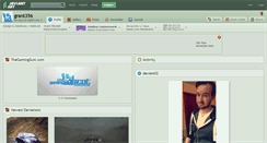 Desktop Screenshot of grant356.deviantart.com