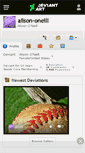 Mobile Screenshot of alison-oneill.deviantart.com