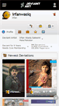 Mobile Screenshot of irfanwasiq.deviantart.com