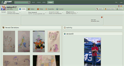 Desktop Screenshot of nickyv917.deviantart.com