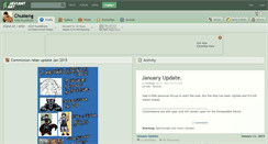 Desktop Screenshot of chumeng.deviantart.com