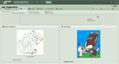 Desktop Screenshot of dragonsissiy.deviantart.com