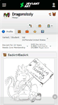 Mobile Screenshot of dragonsissiy.deviantart.com