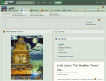 Tablet Screenshot of cgb30.deviantart.com