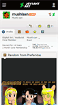 Mobile Screenshot of mushisan.deviantart.com