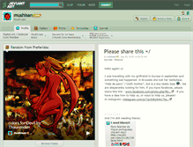 Tablet Screenshot of mushisan.deviantart.com