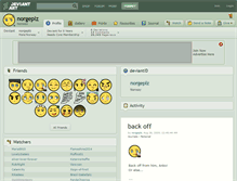 Tablet Screenshot of norgeplz.deviantart.com