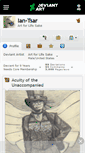 Mobile Screenshot of ian-tsar.deviantart.com