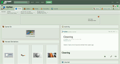 Desktop Screenshot of kyllian.deviantart.com