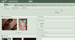 Desktop Screenshot of necksa.deviantart.com