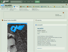Tablet Screenshot of majaero.deviantart.com