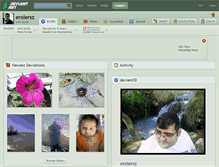 Tablet Screenshot of erolersz.deviantart.com
