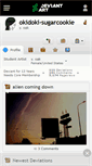 Mobile Screenshot of okidoki-sugarcookie.deviantart.com