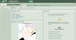 Desktop Screenshot of ichimaru-x-hitsugaya.deviantart.com