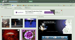 Desktop Screenshot of fireopal14.deviantart.com