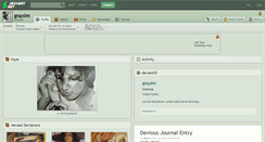 Desktop Screenshot of graysim.deviantart.com