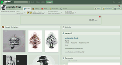 Desktop Screenshot of enigmatic-freak.deviantart.com