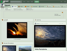 Tablet Screenshot of danyok.deviantart.com