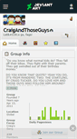 Mobile Screenshot of craigandthoseguys.deviantart.com