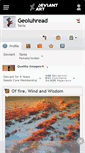 Mobile Screenshot of geoluhread.deviantart.com