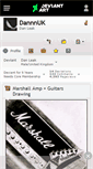 Mobile Screenshot of dannnuk.deviantart.com
