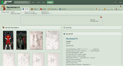 Desktop Screenshot of narutoman14.deviantart.com