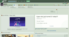 Desktop Screenshot of jde10.deviantart.com