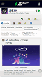 Mobile Screenshot of jde10.deviantart.com