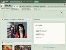Tablet Screenshot of chiko-san.deviantart.com