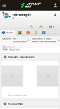 Mobile Screenshot of hithereplz.deviantart.com