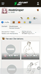 Mobile Screenshot of moobgroper.deviantart.com