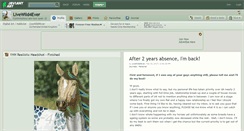 Desktop Screenshot of livewild4ever.deviantart.com