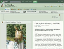 Tablet Screenshot of livewild4ever.deviantart.com