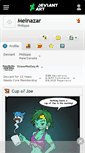 Mobile Screenshot of melnazar.deviantart.com