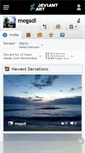 Mobile Screenshot of megadl.deviantart.com